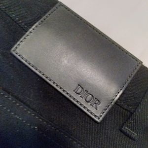 Dior Black Pants Button Up
